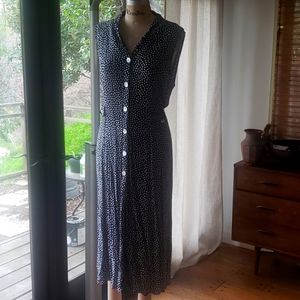 90's style vintage midi dress